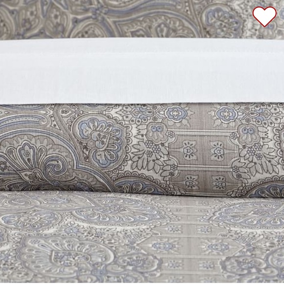 Pottery Barn Vivianna Print Duvet Cover and Euro Shams - Picture 4 of 11